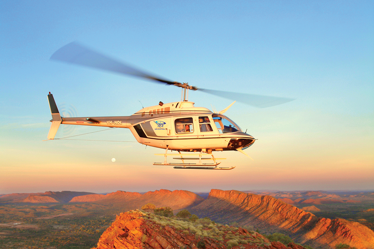 Optional Upgrade Alice Springs Spirit of Mt. Gillen Helicopter