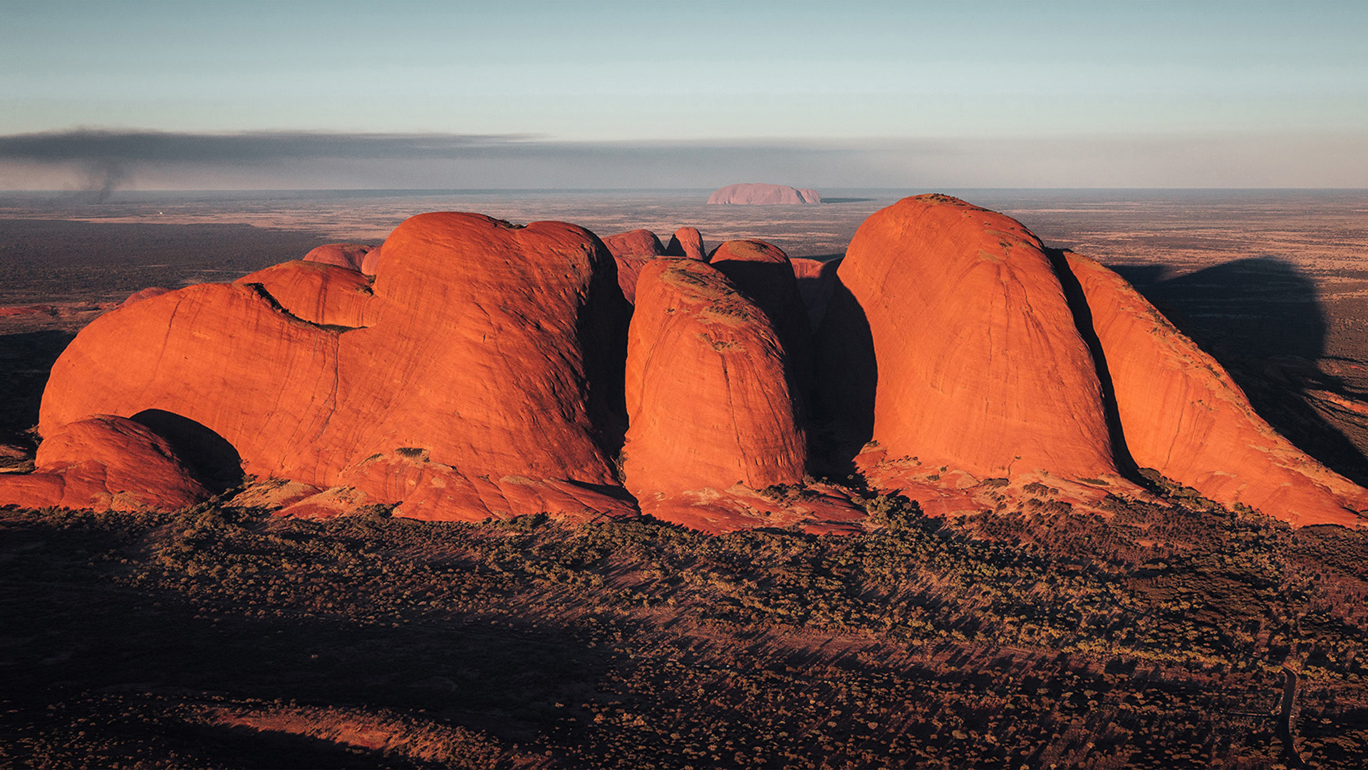 Kata Tjuta at sunrise